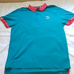 Puma Short Sleeve Polo EUC XL